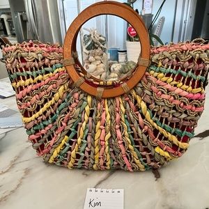 Patricia Nash Lesa straw bag